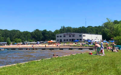 The Beach at Pleasants Landing Marina