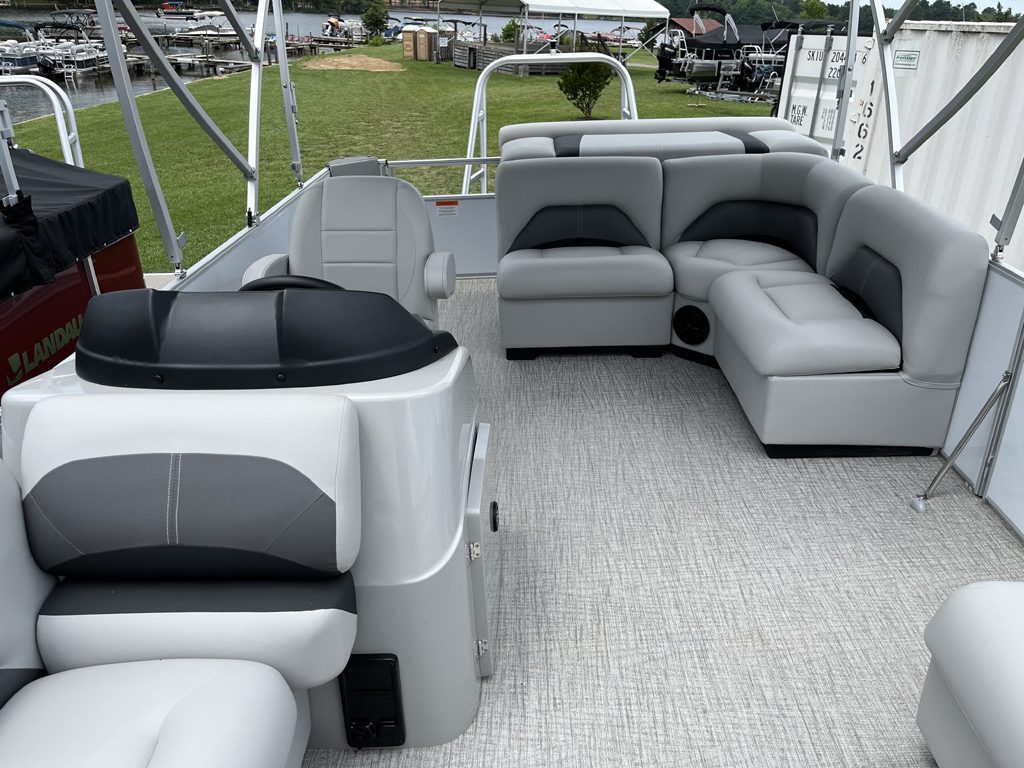 Lake Anna Tritoon Boat Rental 115HP, Seats up to 12 Pearl/Blue (#21) BRAND NEW! - Image 5