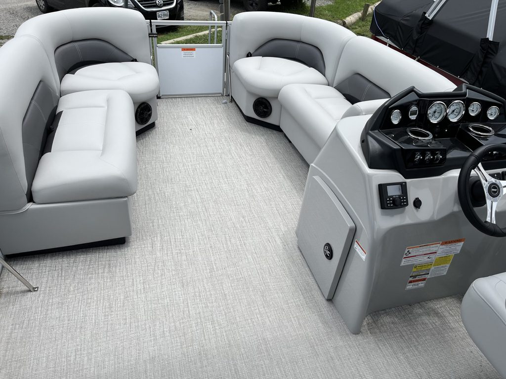 Lake Anna Tritoon Boat Rental 115HP, Seats up to 12 Pearl/Blue (#21) BRAND NEW! - Image 4