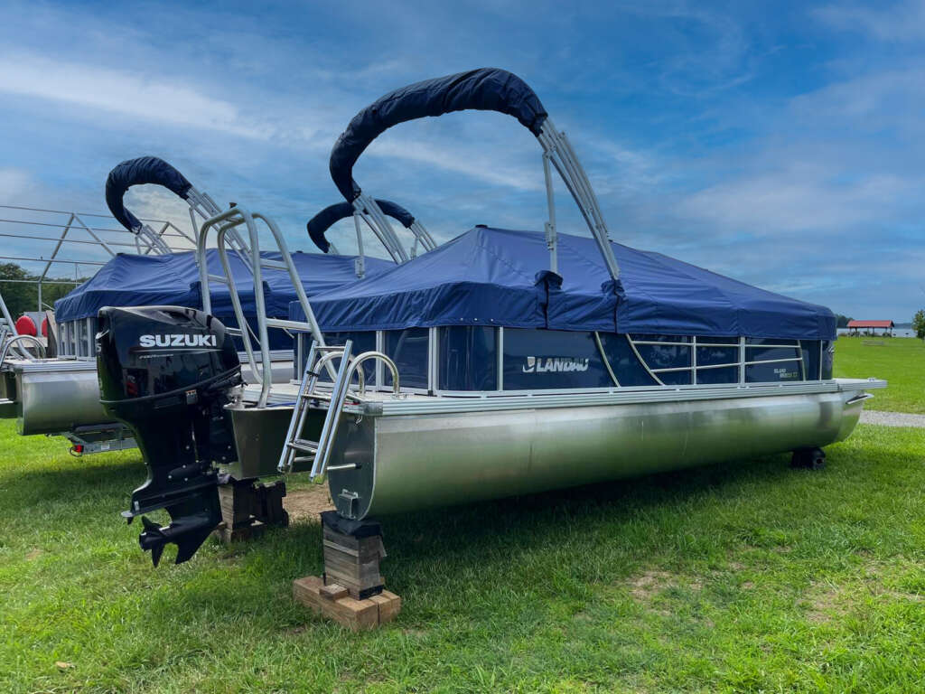Lake Anna Pontoon Boat Rental 115HP, Seats up to 11, Blue (#24) BRAND NEW! - Image 5